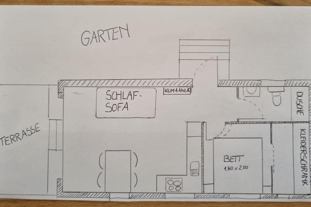 Chalet In Koeln - Tinyhouse Exterior foto